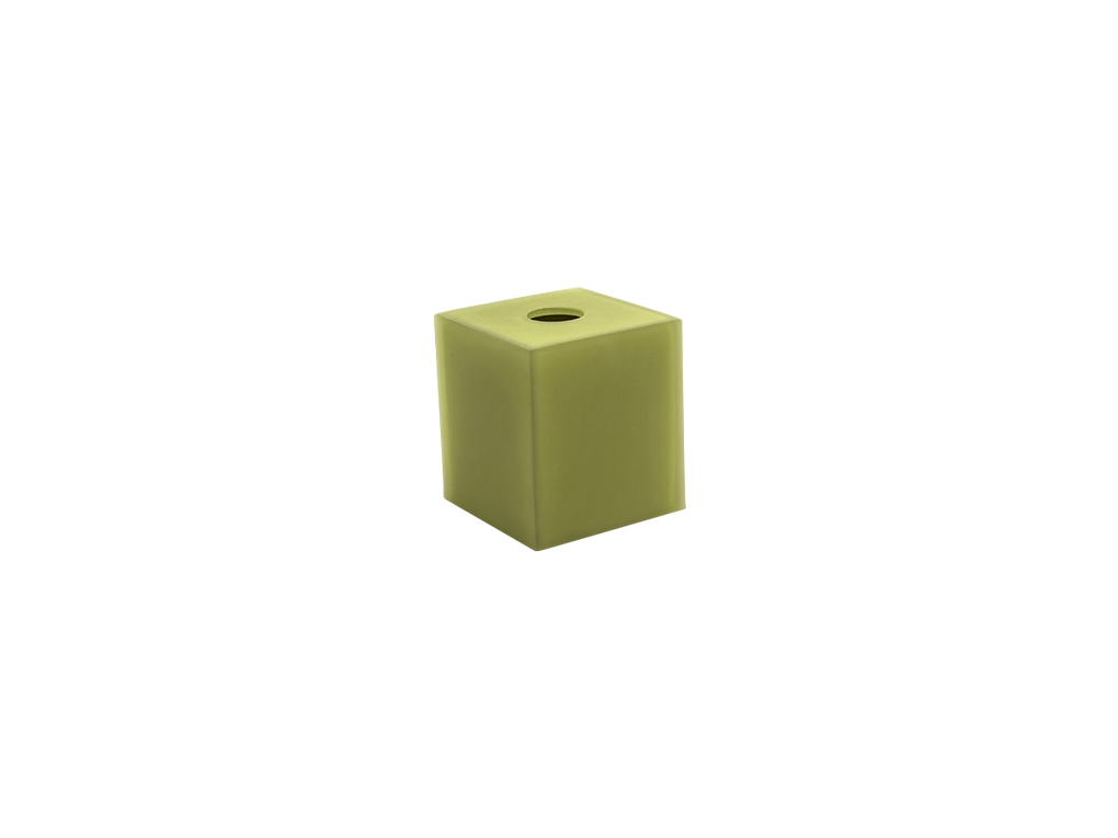 cosmetic tissue box cubo nassau resin