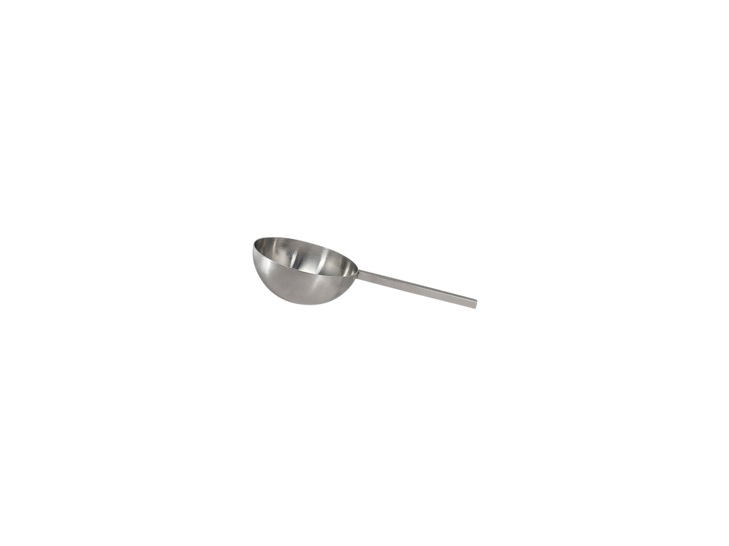 cucchiaio per gelato acciaio inox rotonda 15,2cm