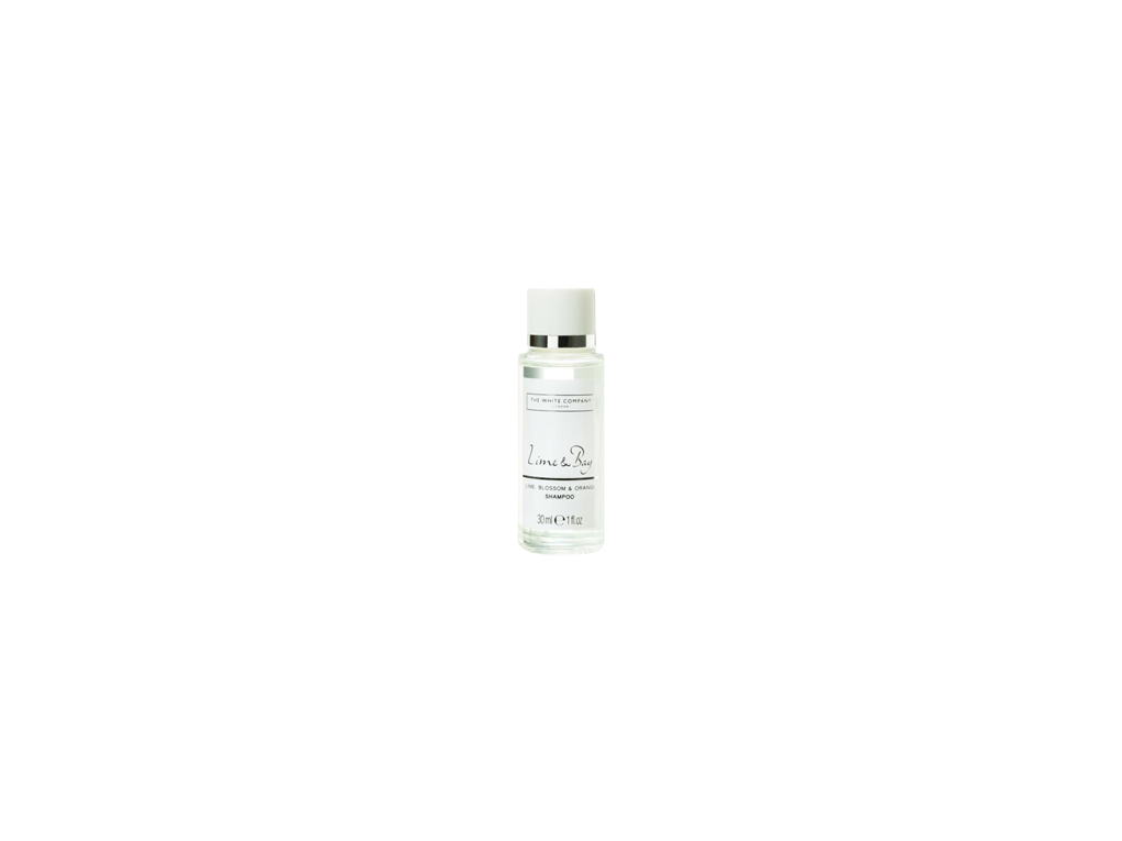 shampoo 30ml the white company lime & bay