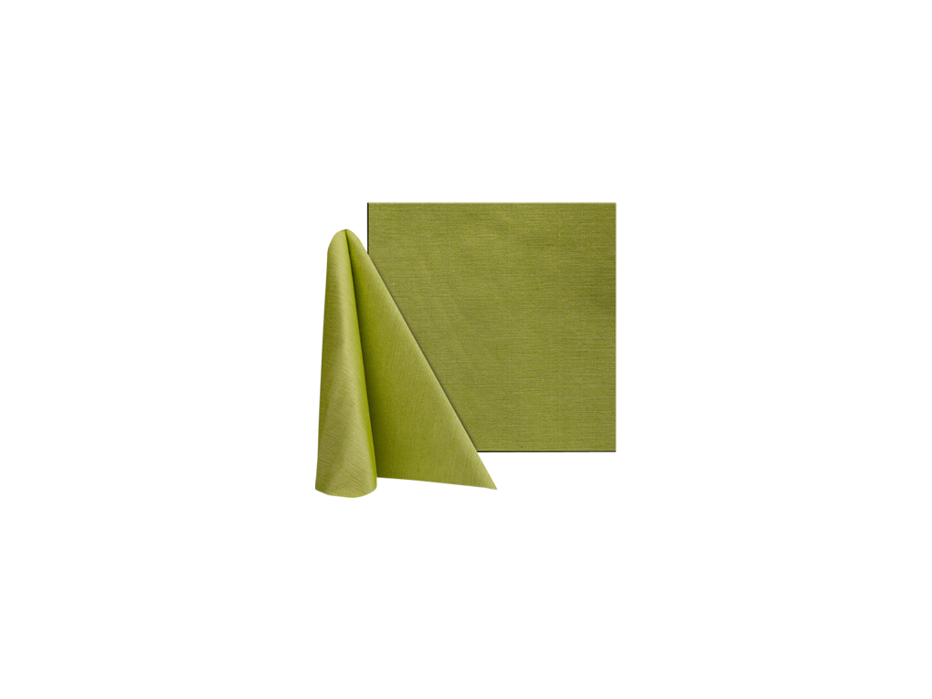 restaurant napkin texlike 40x40cm delhi green apple 1/8 ply
