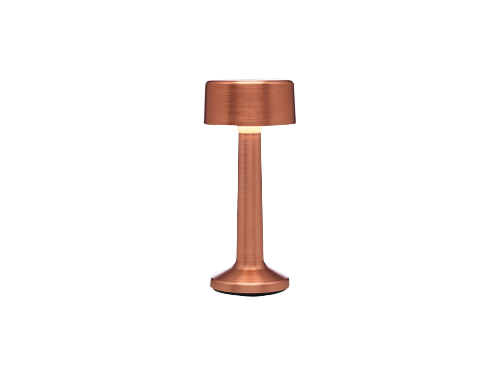 lampada da tavolo led moments cylinder metal
