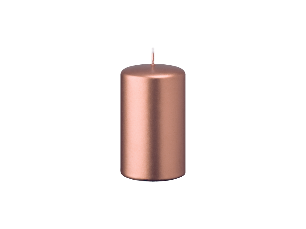 candela a colonna chic metallic
