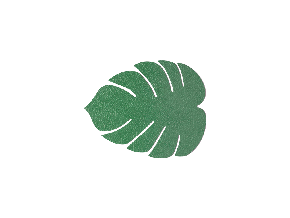 tischset monstera leaf hippo