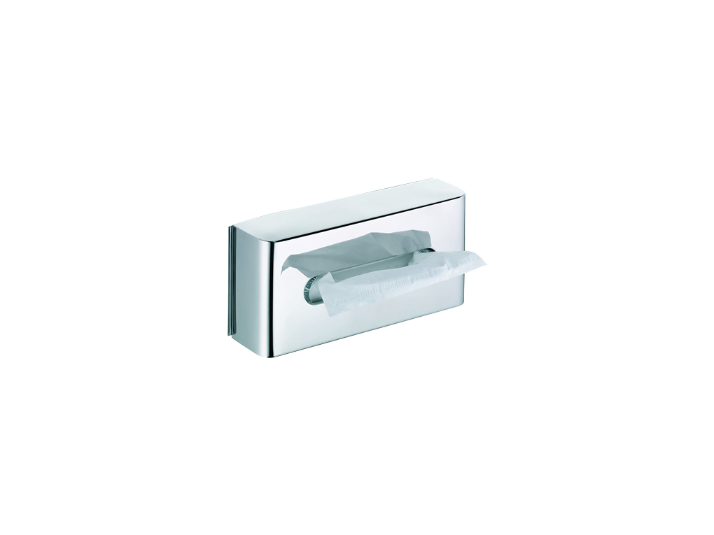 wall dispenser cosmetic tissues crome