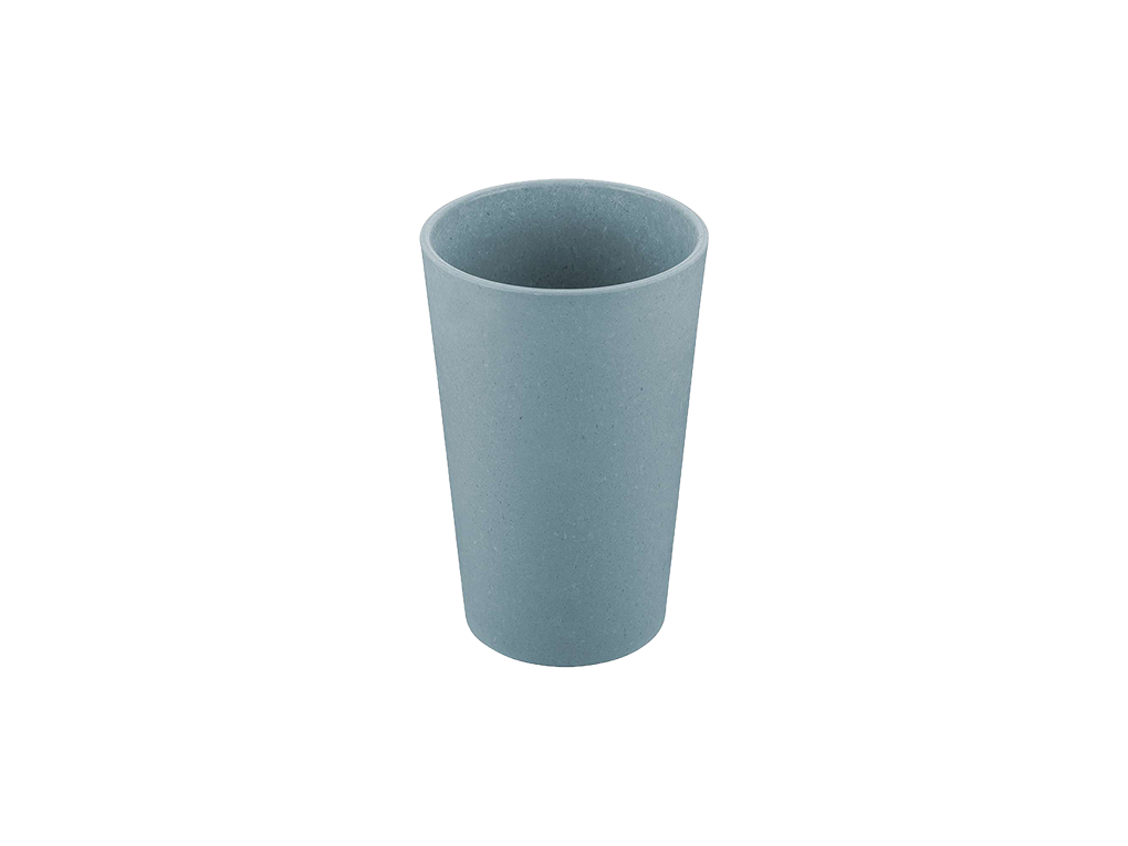 bicchiere riutilizzabile connect cup l 350ml nature flower blue