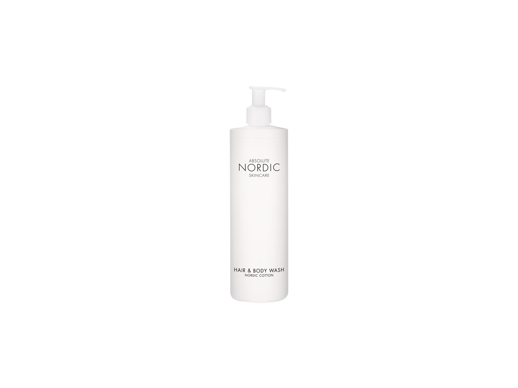 shampoo hair & body pumpspender 500ml absolute nordic skincare