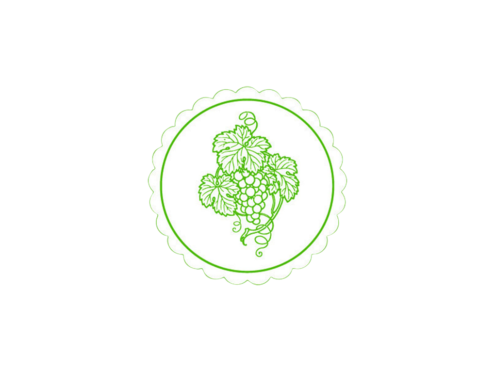 glass coaster wine grape