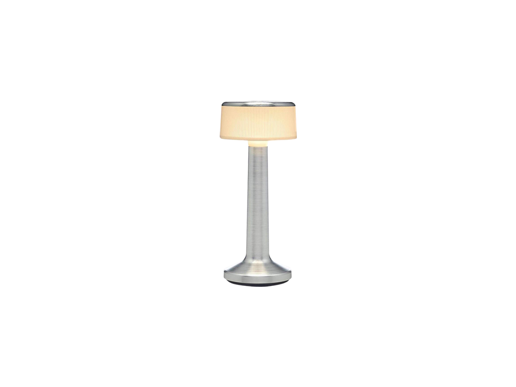 lampada da tavolo led moments cylinder opal