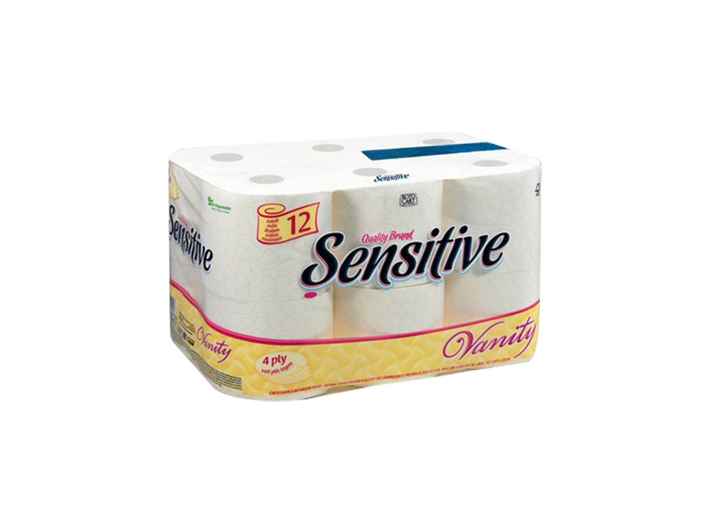 toilettenpapier sensitive ladies 4 lagig