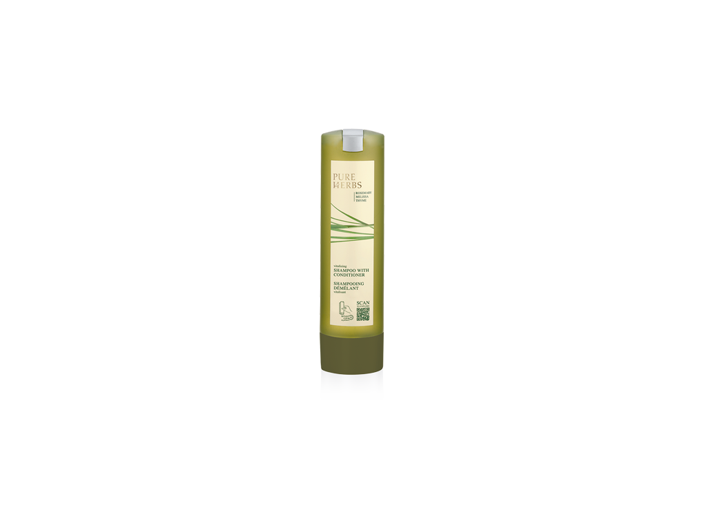 shampoo mit conditioner smart care 300ml pure herbs
