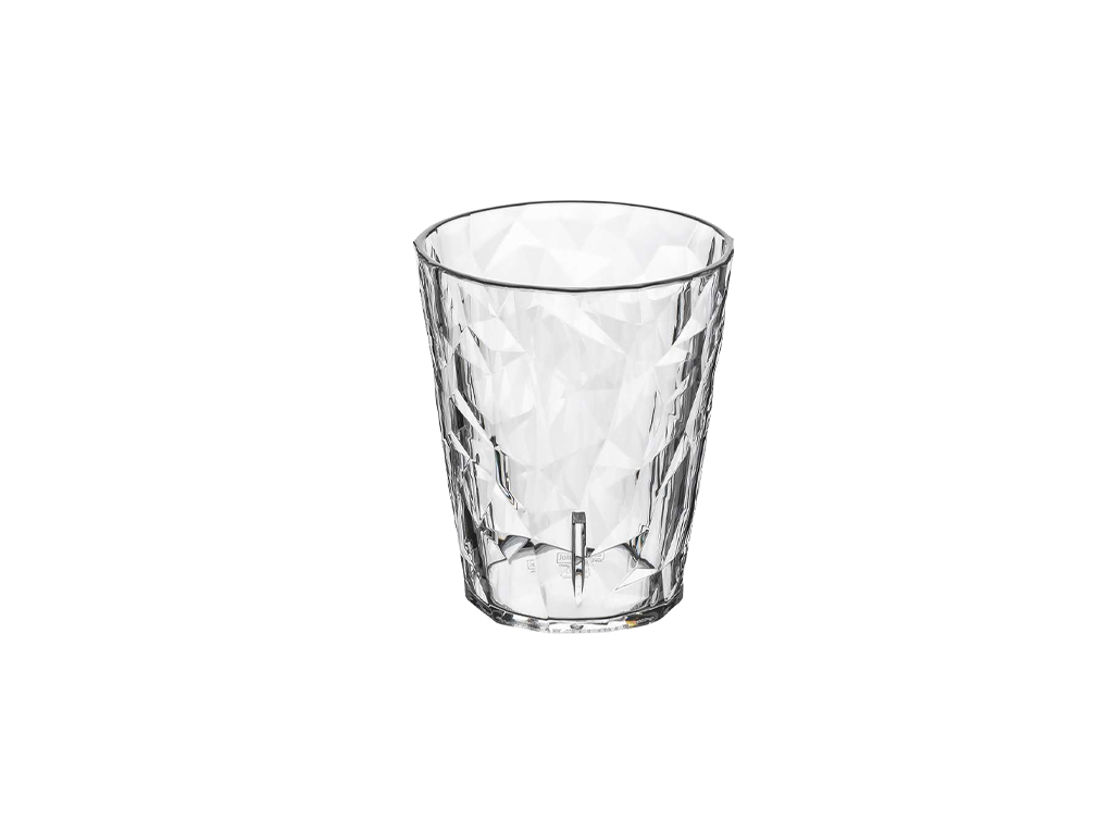 bicchiere riutilizzabile superglas no. 1 250ml crystal clear