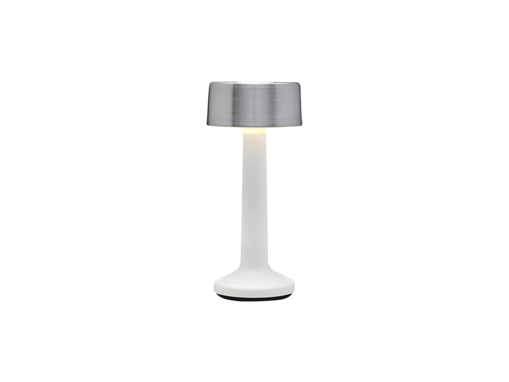 led table lamp 2-tone cylinder metal