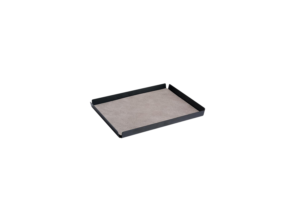 tablett square hippo grau/alu anthrazit 37x47x3,5cm