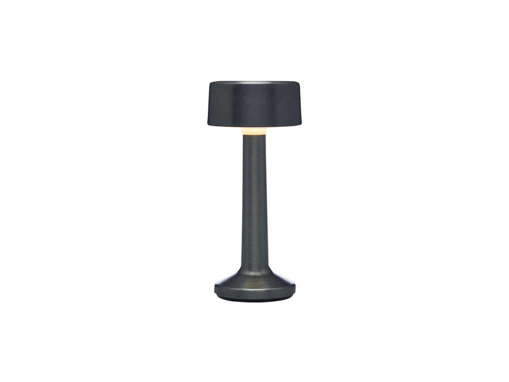led table lamp moments cylinder metal