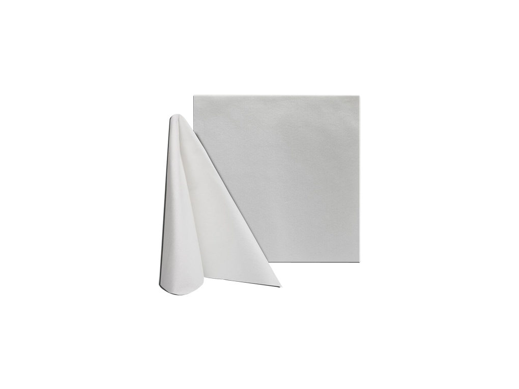 restaurant napkin texlike 30x40cm white 1/4 ply
