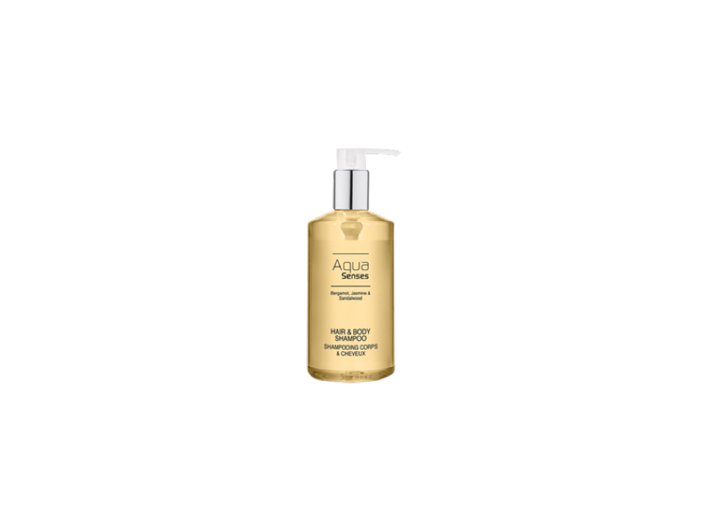 shampoo hair & body pumpspender 300ml aqua senses