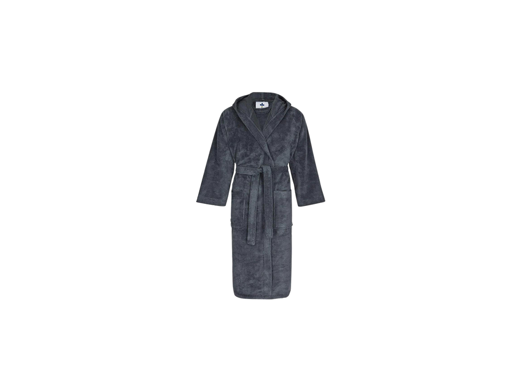bathrobe blended fabric with hood