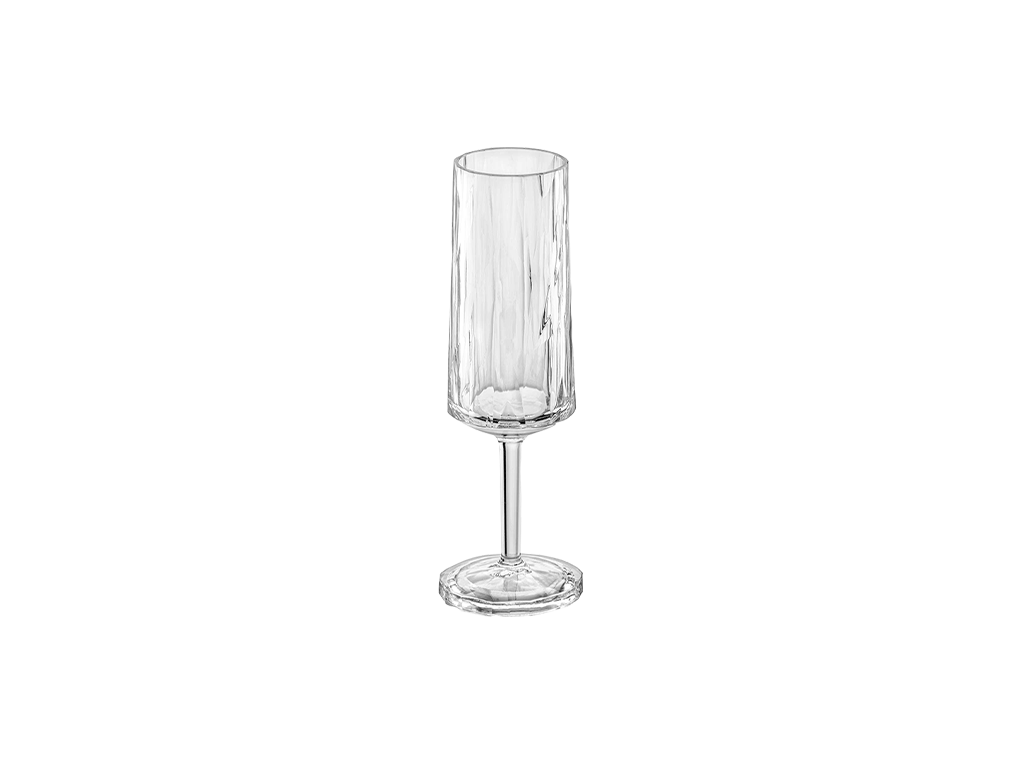 bicchiere riutilizzabile superglas no. 14 100ml crystal clear