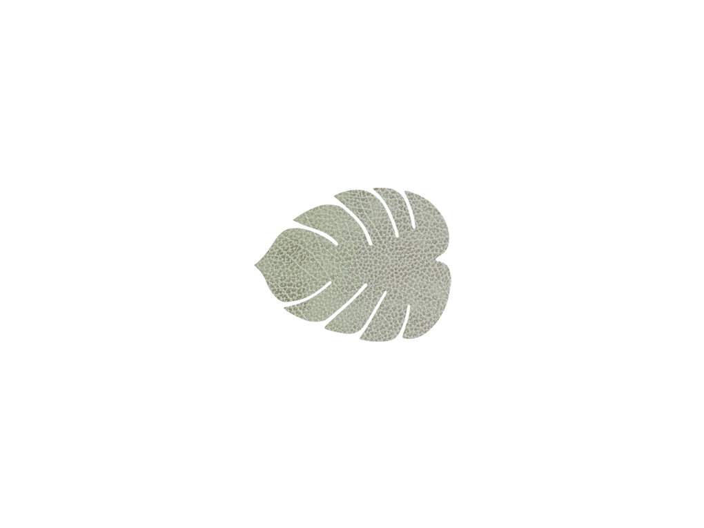 sottobicchiere monstera leaf hippo