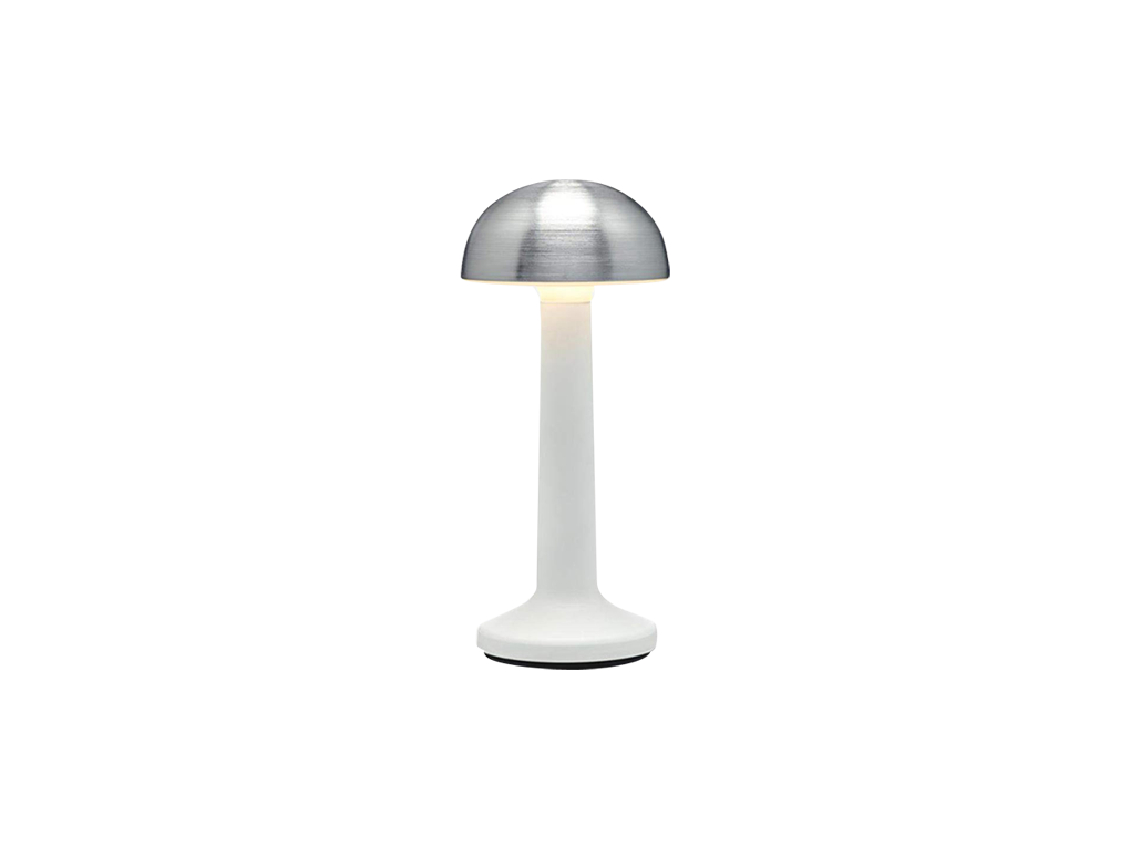 lampada da tavolo led 2-tone bowl metal