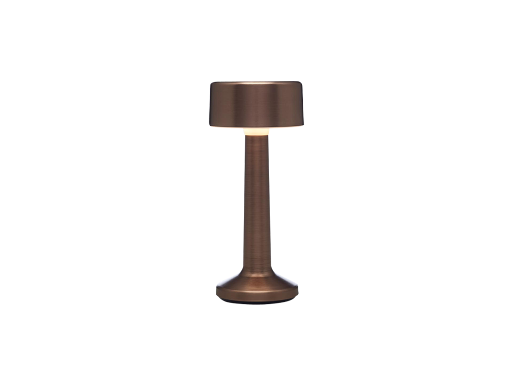 led table lamp moments cylinder metal