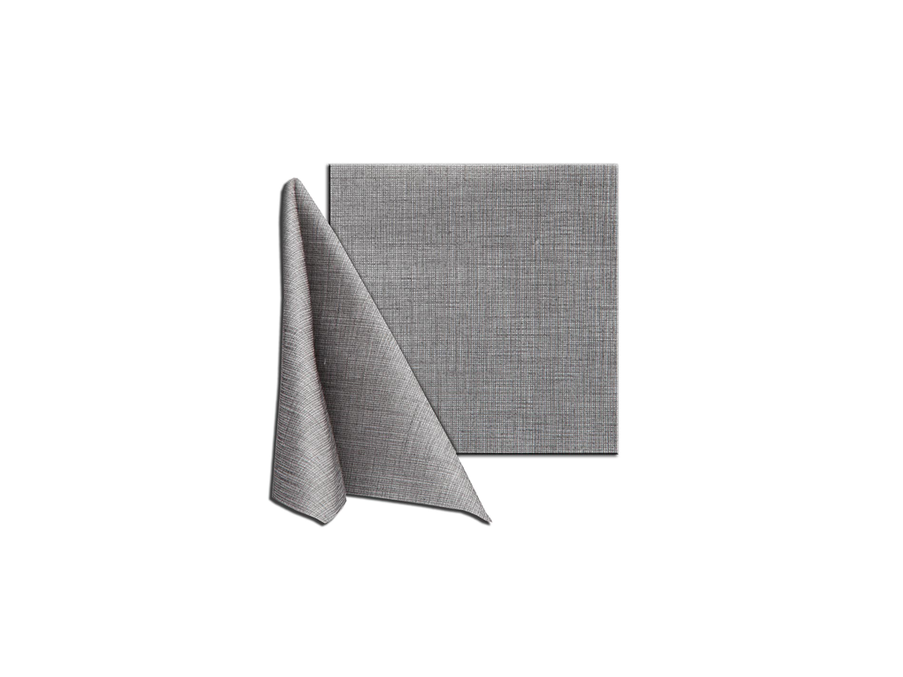 restaurant napkin texlike 40x40cm easy dark grey 1/8 ply