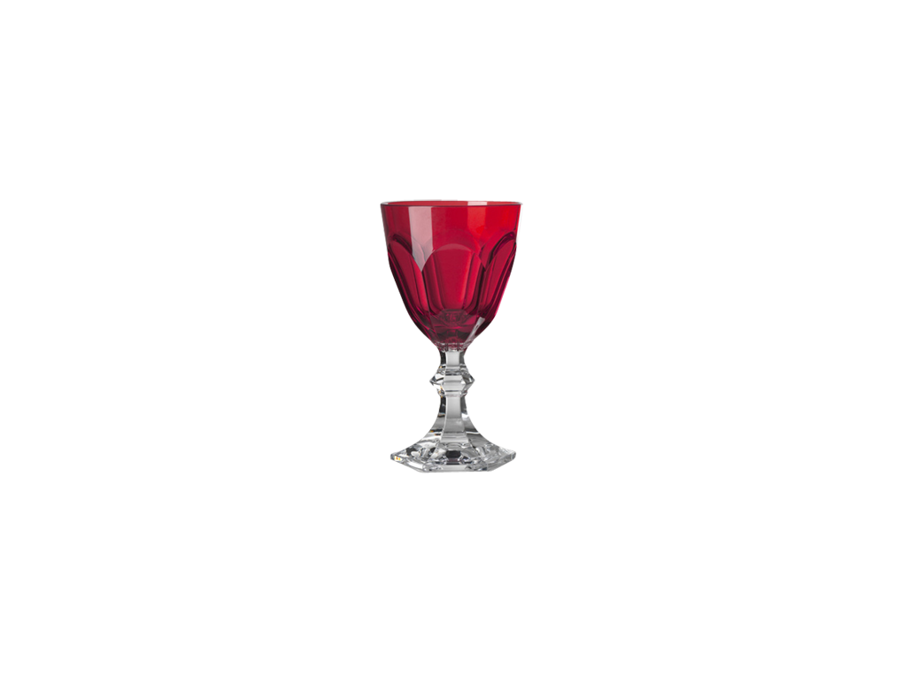 reusable glasses dolce vita vino red