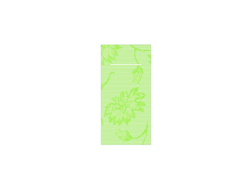 pocket napkin airlaid 40x40cm 1/8 fold lisboa green