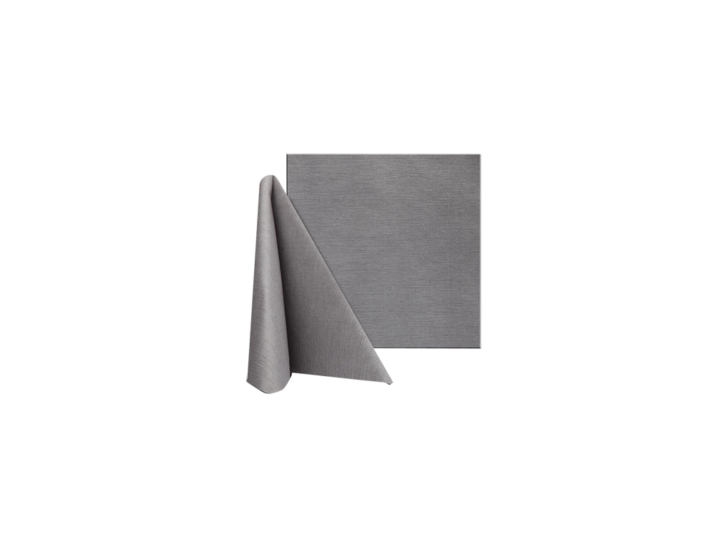 restaurant napkin texlike 40x40cm delhi light grey 1/8 ply