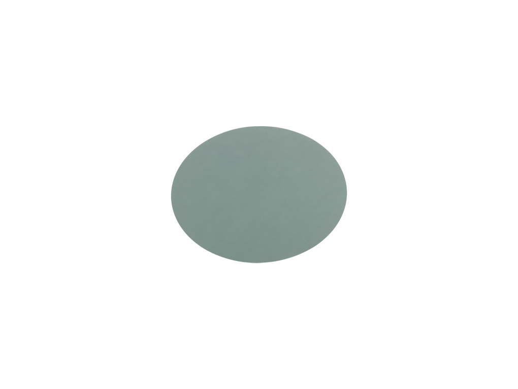 tischset oval nupo pastellgrün 35x46cm