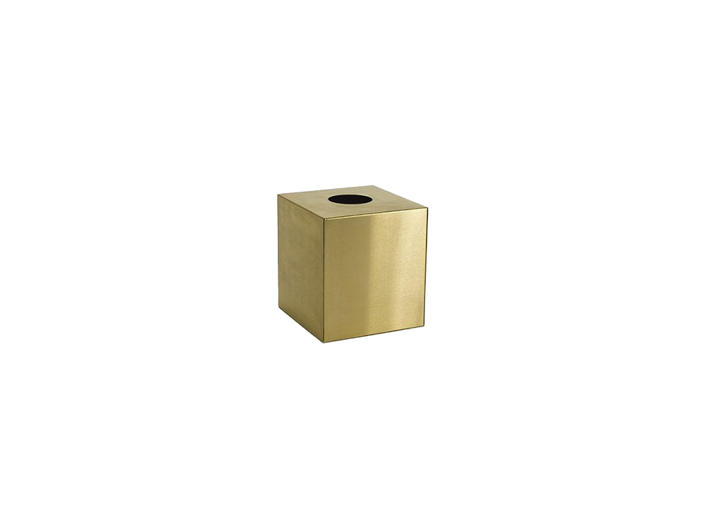cosmetic tissue box inox tokyo 13x13x14cm