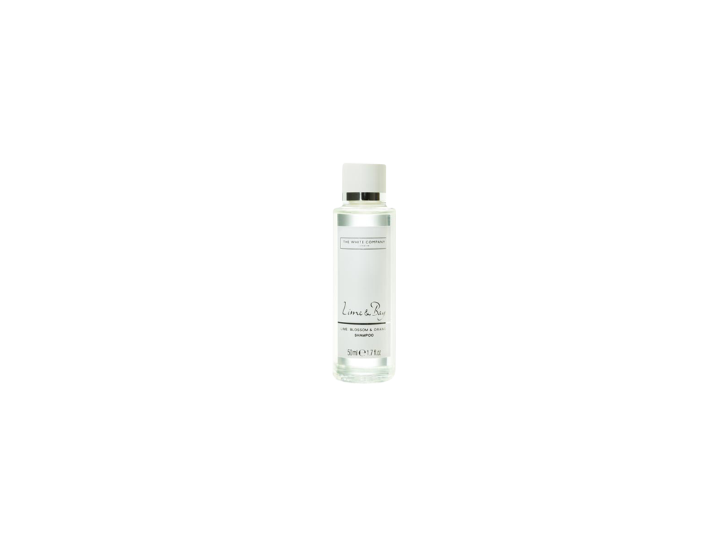 shampoo 50ml the white company lime & bay