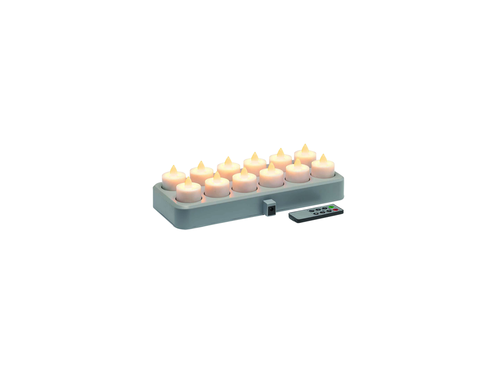 led lamp flicker candle warm light