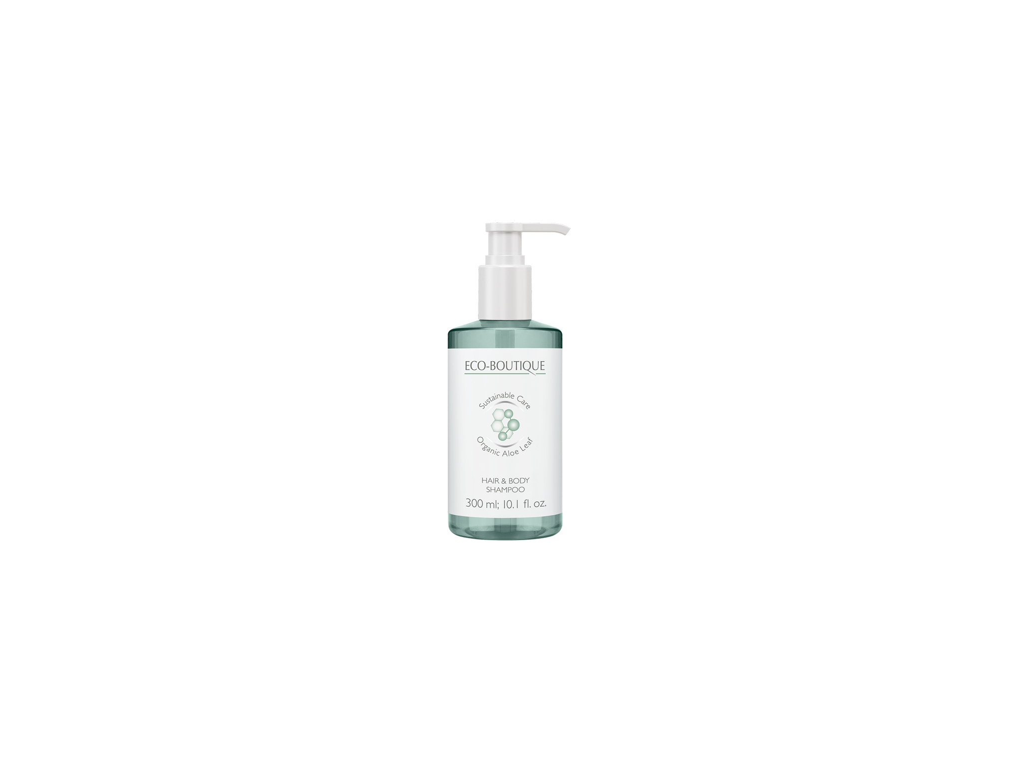 hair & body shampoo dispenser 300ml eco boutique