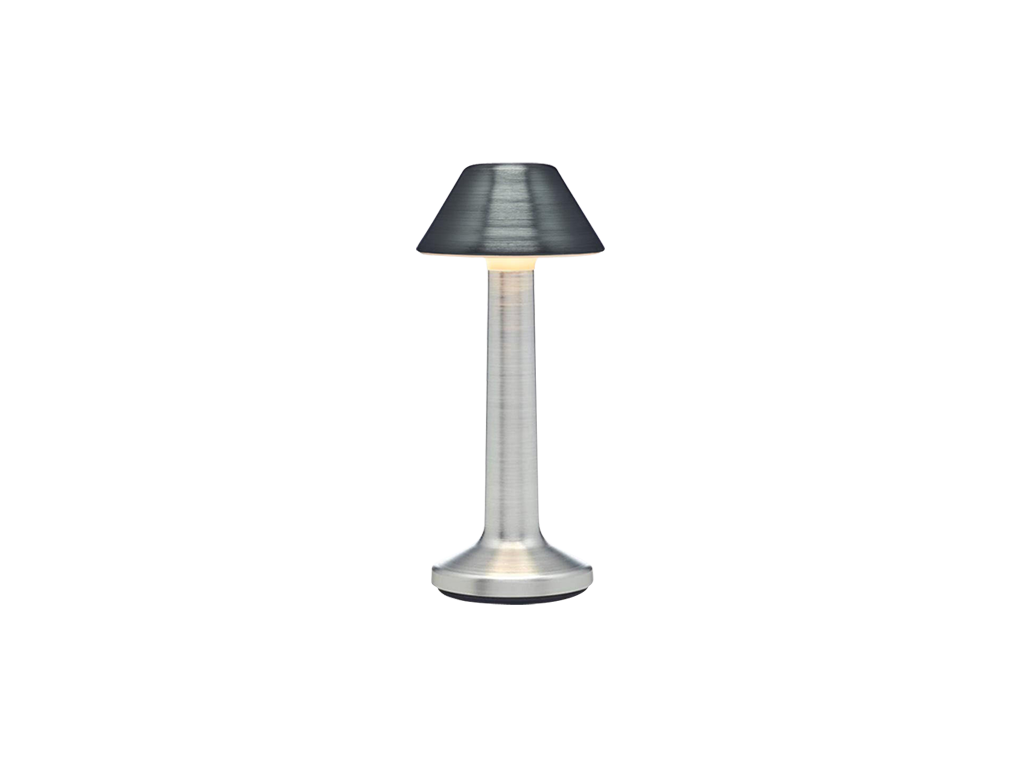 led table lamp 2-tone skirt metal