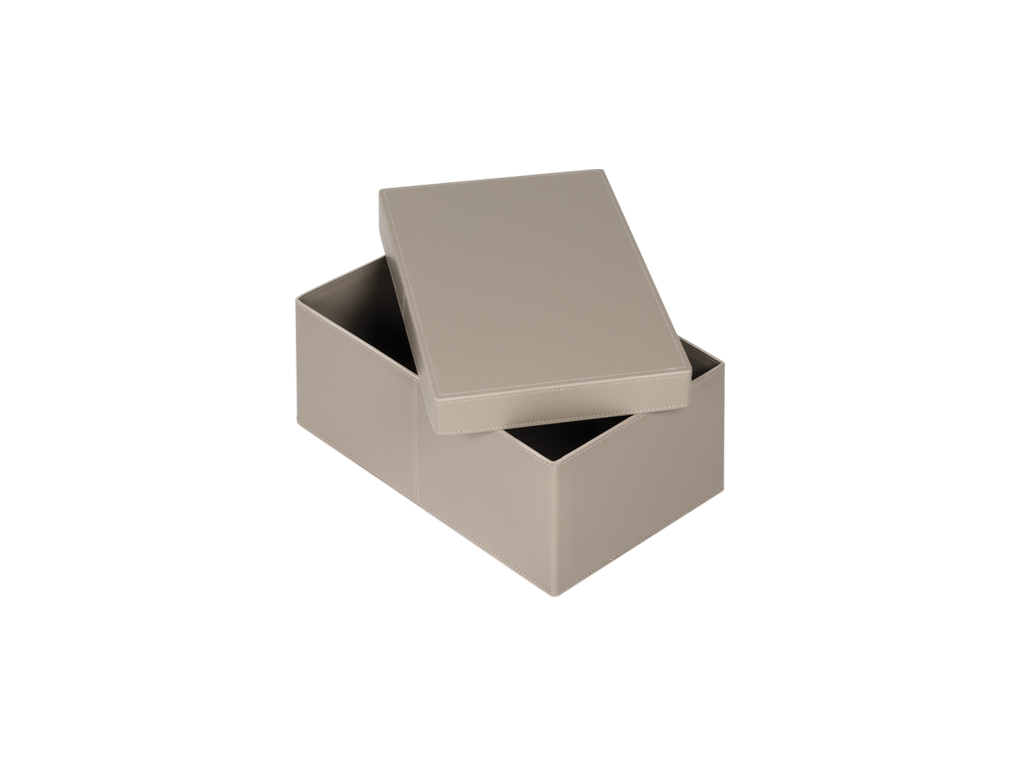box con coperchio rettangolare