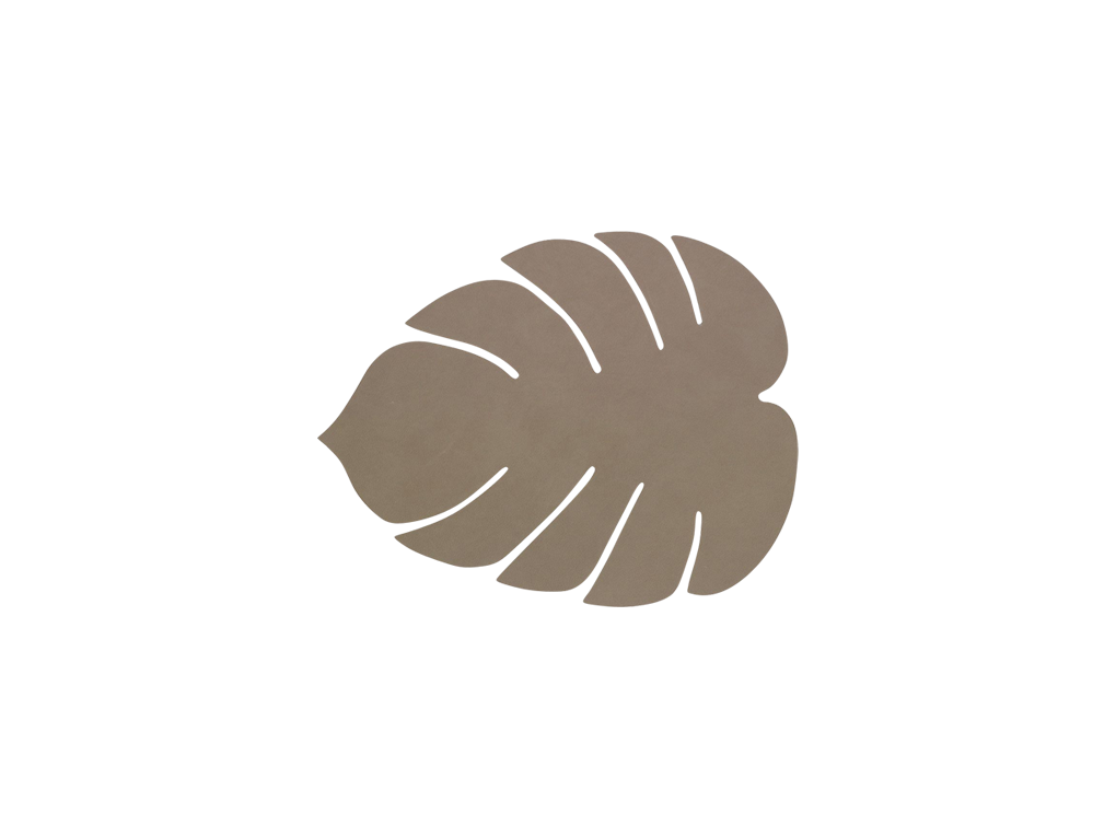 placemat monstera leaf nupo