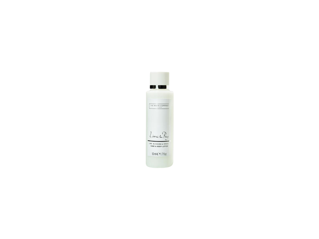 body lotion 50ml the white company lime & bay