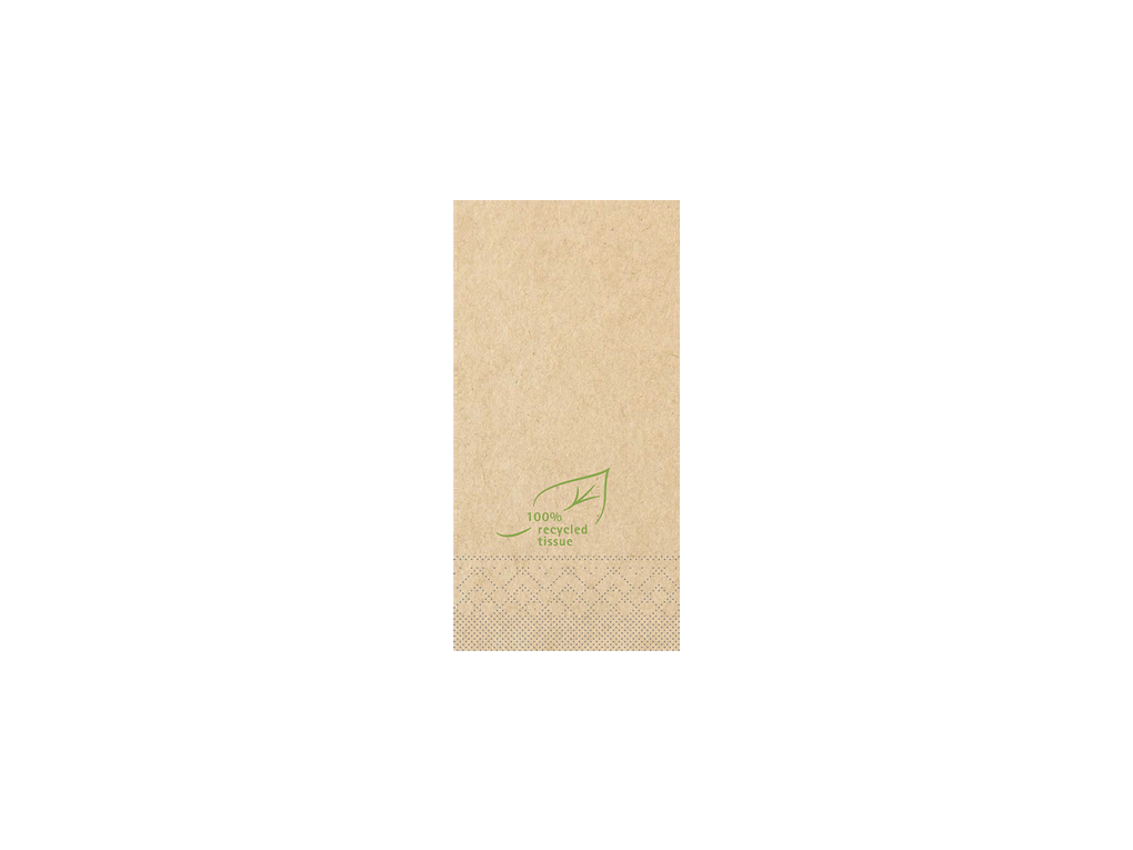 restaurant napkin tissue 40x40cm 3 ply recycled tissue
