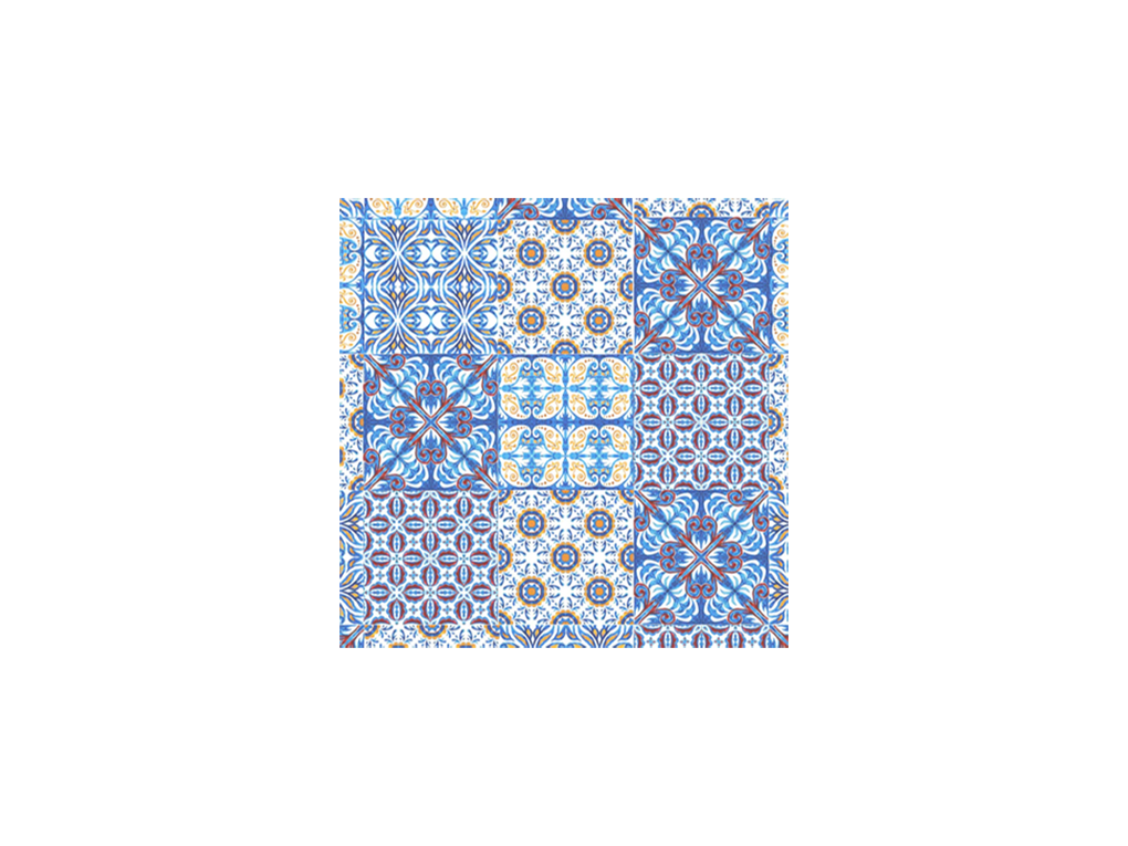 tischset istanbul baumwolle 33x45cm blau