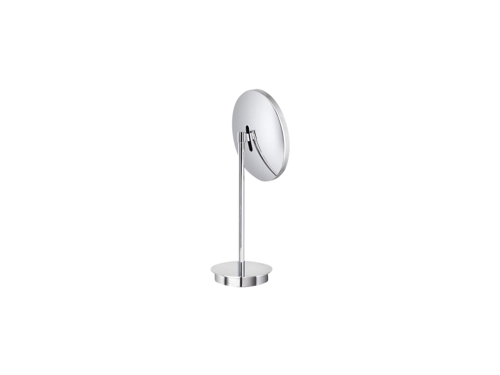 specchio cosmetico led interface ø220mm da tavolo cromato